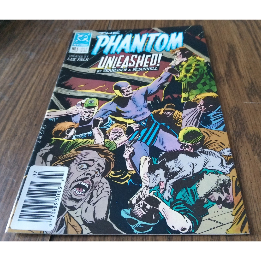 The Phantom #5 July 1989 DC Comics
